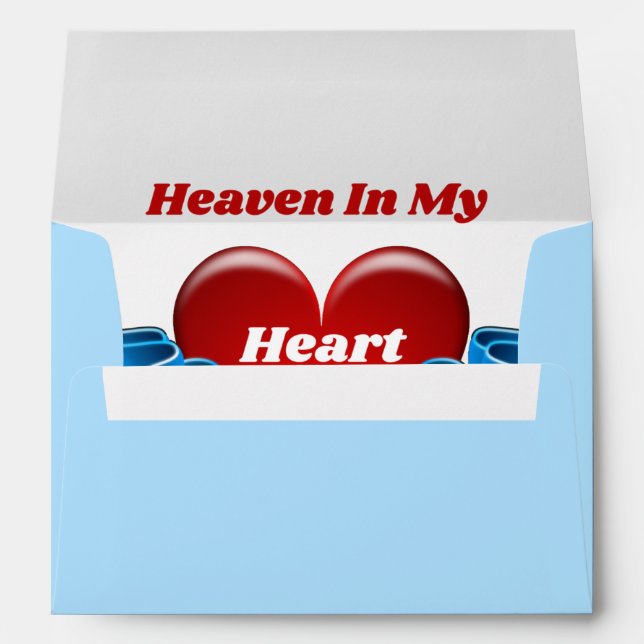Heaven In My Heart Matching Envelopes (Back (Bottom))
