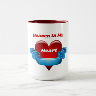 Heaven In My Heart Two Tone Coffee Mug