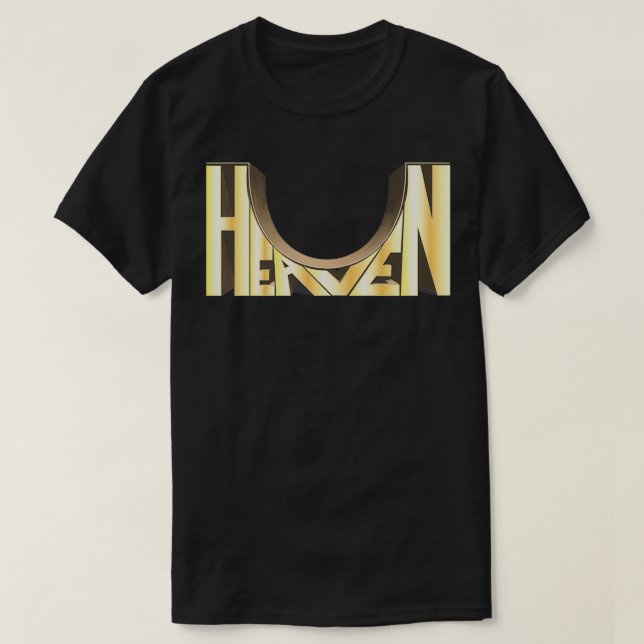 Heaven is a HalfPipe T-Shirt (Design Front)