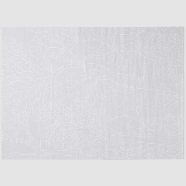 Heaven Monochrome Florist Tissue Paper (Front)