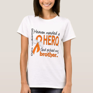 Heaven Needed a Hero Brother Leukaemia T-Shirt