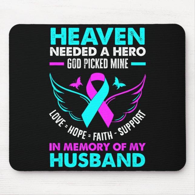Heaven Needed Hero God Ck Mine Husband Suicide Pre Mouse Pad (Front)