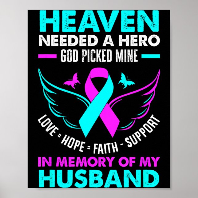 Heaven Needed Hero God Ck Mine Husband Suicide Pre Poster (Front)