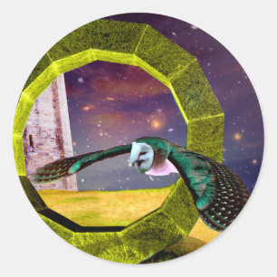 Heaven on Earth Classic Round Sticker