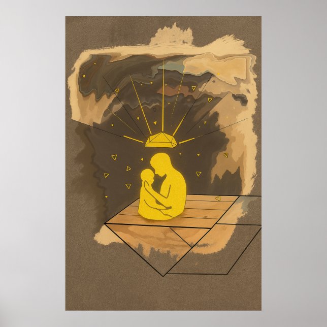 Heaven’s Embrace – Custom Memorial Poster  (Front)