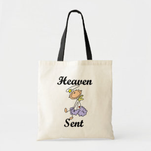 Heaven Sent Angel T-shirts and Gifts Tote Bag