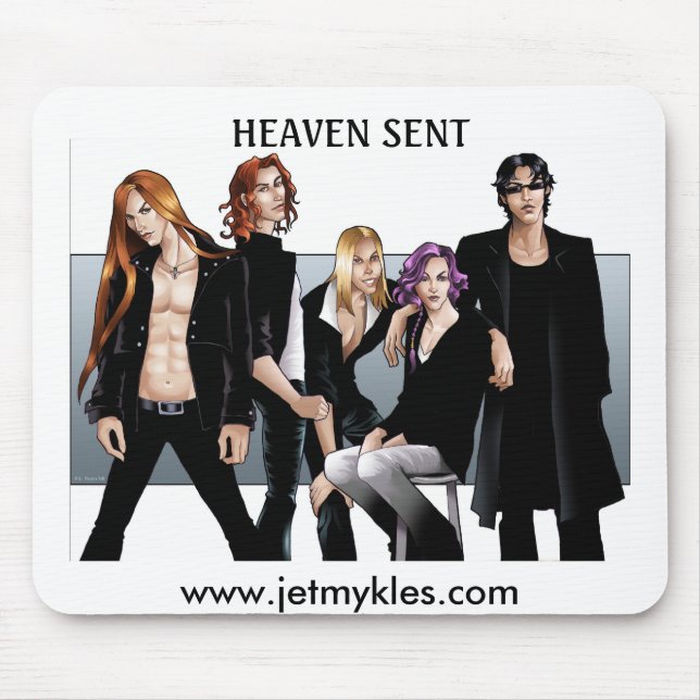 Heaven Sent mousepad (Front)