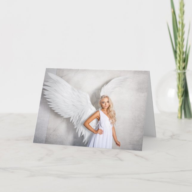 Heavenly Angel Card (Front)