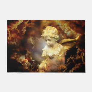 Heavenly Angel Cherub Floor Mat