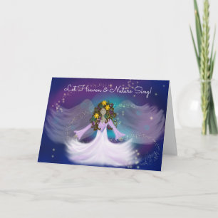 Heavenly Angel Christmas Card