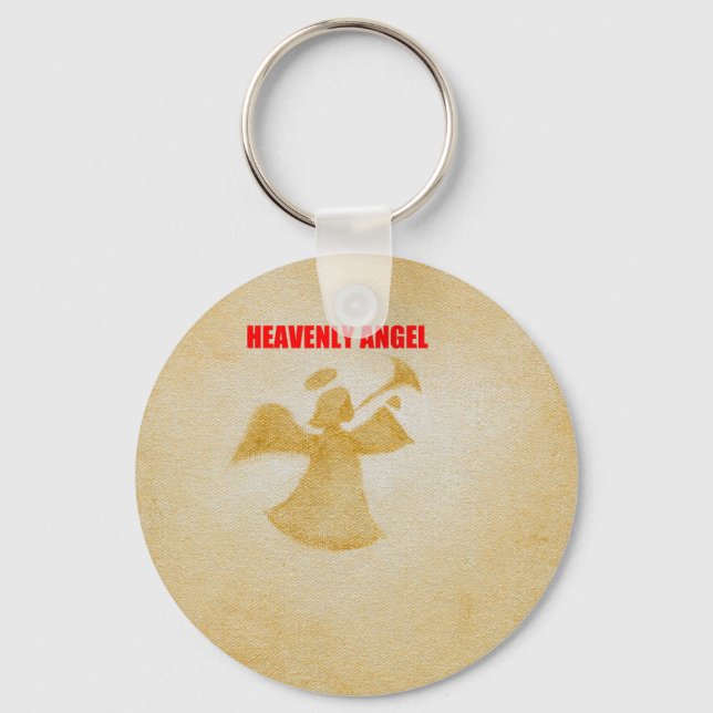 Heavenly Angel Key Ring (Front)