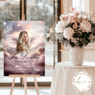 Heavenly Angel of Light Memorial Sign