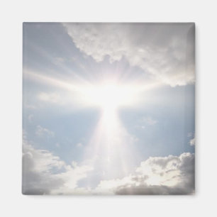 Heavenly angelic sky magnet