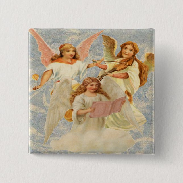 Heavenly Angels Button (Front)