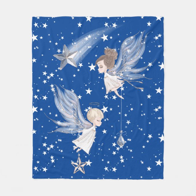 Heavenly Angels Fleece Blanket (Front)