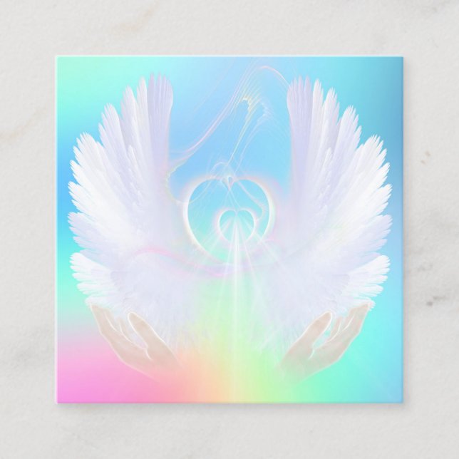 Heavenly Angels Healing Business Cards (Front)