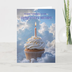 Heavenly Birthday for Beloved Grandfather Card