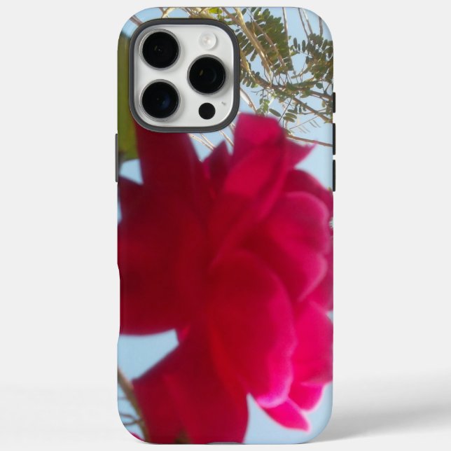 Heavenly Bloom | A Red Rose Against the Blue Sky  Case-Mate iPhone Case (Back)