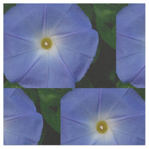 Heavenly Blue Morning Glory Fabric