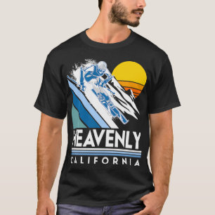 Heavenly California Retro Ski T-Shirt