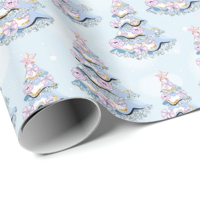 Heavenly Christmas Wrapping Paper (Roll Corner)