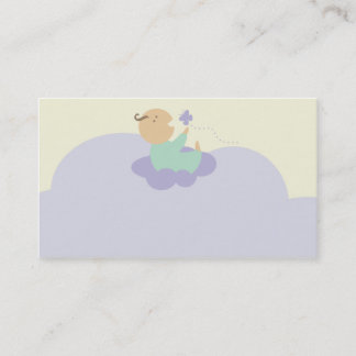 heavenly cloud baby products business card