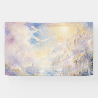 Heavenly Cloud Palace Fantasy Banner
