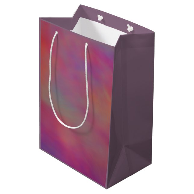 heavenly clouds  medium gift bag (Back Angled)