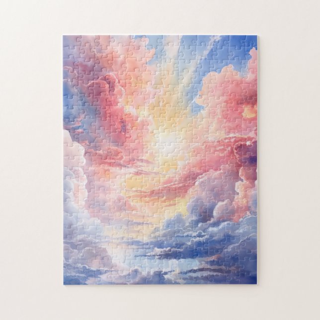 Heavenly Clouds Puzzle (Vertical)