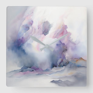 Heavenly Clouds Wall Clock