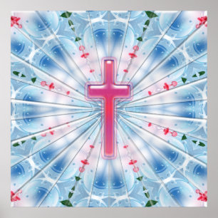 HEAVENLY CROSS POSTER