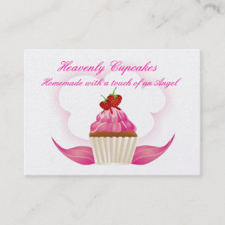 Heavenly Cupcakes Business Card