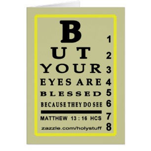 HEAVENLY EYE CHART...