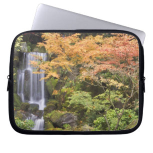 Heavenly Falls and autumn colours Laptop Sleeve