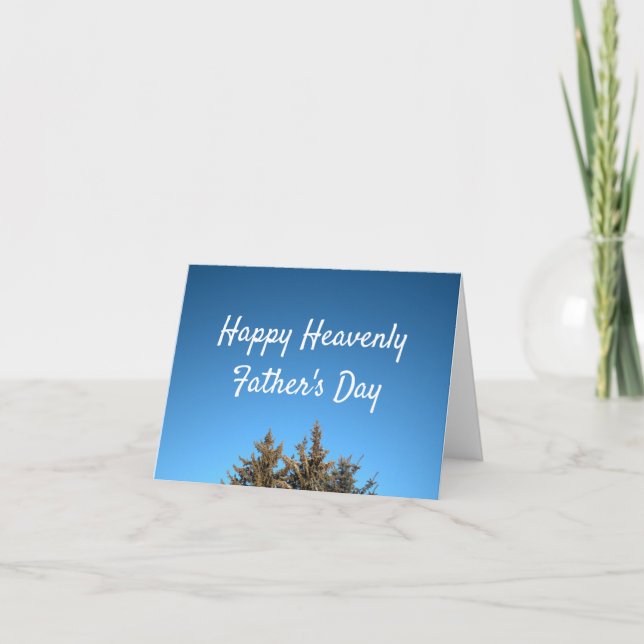 Heavenly Father's Day Card (Front)
