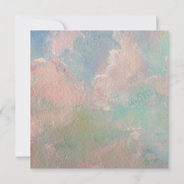 Heavenly flat card (Front)