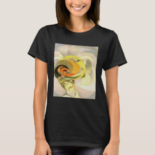 Heavenly Floral Abstract Calla Lily Personificatio T-Shirt