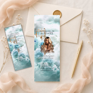 Heavenly Garden of Roses Memorial Bookmark LIA004 Mini Business Card