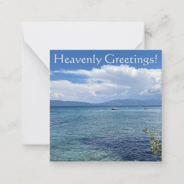Heavenly Greetings! Card (Front)