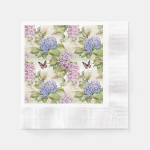 Heavenly Hydrangea Harmony Napkin