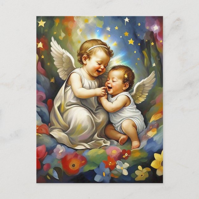 " HEAVENLY JOY " POSTCARD (Front)