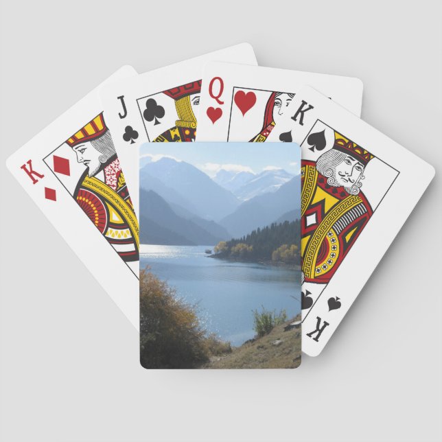 Heavenly Lake Playing Cards (Back)