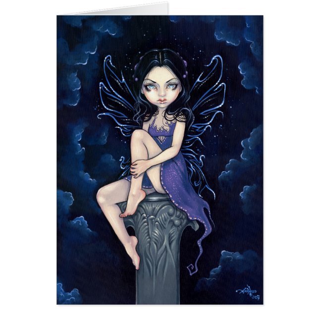 "Heavenly Nightshade" Postcard (Front)