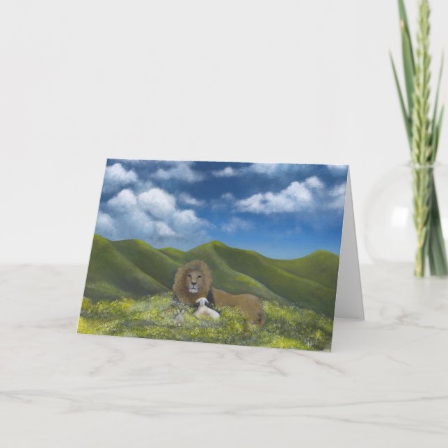 Heavenly Peace Easter Card (Front)