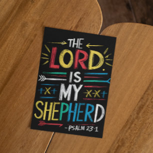 Heavenly Shepherd: Bible Verse Postcard