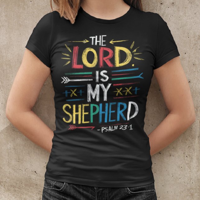 Heavenly Shepherd: Bible Verse  T-Shirt (Creator Uploaded)