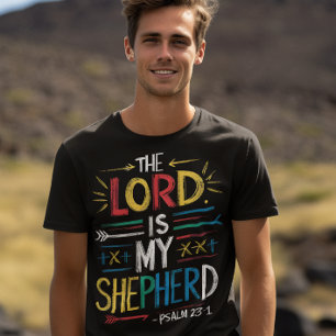 Heavenly Shepherd: Bible Verse  T-Shirt