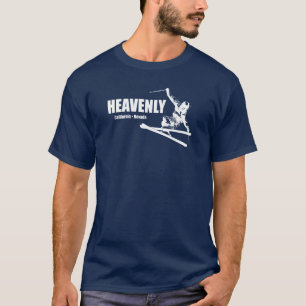 Heavenly Ski Resort California Nevada Skier T-Shirt