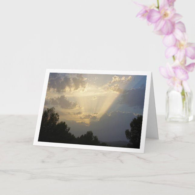 Heavenly Sky Card (Orchid)