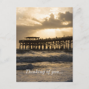 Heavenly Sunrise Thinking Of You Postcard